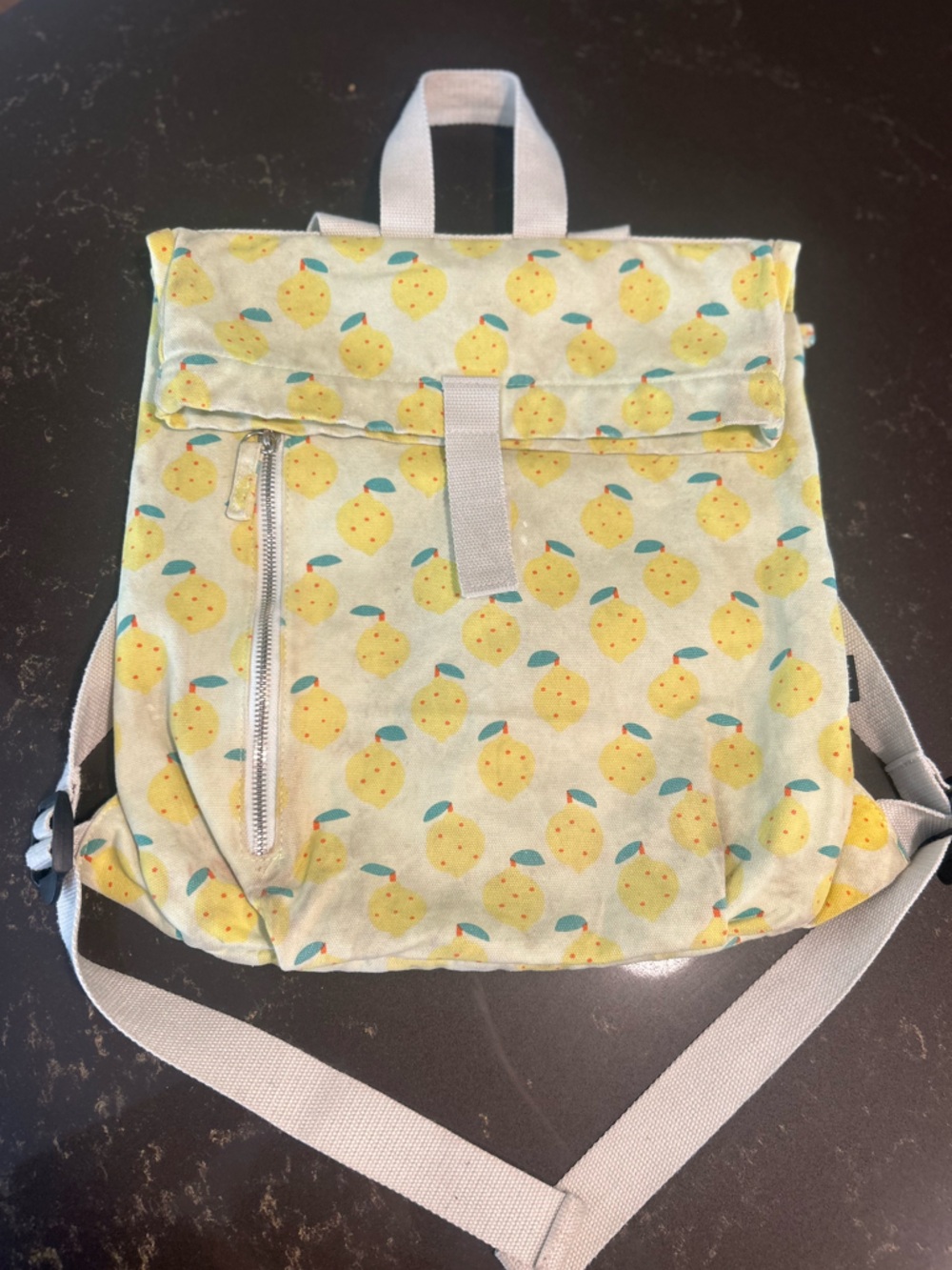 Maison Petit Jour Canvas Backpack